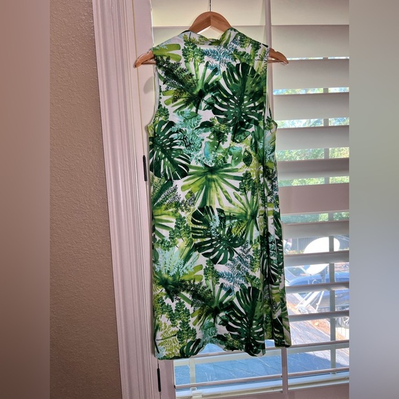 🆕 Tommy Bahama Tropical Green Midi Dress - Picture 6 of 6